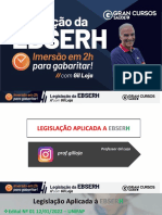 Gran Cursos Legislação Aplicada A Ebserh Imersão 2 Horas para GABARITAR !