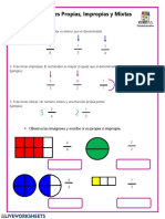 Fracciones Propias e Impropias