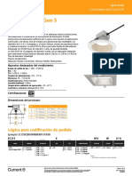 ECO501 LA EcoDownlight Serie ECO5 Ficha de Producto