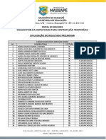 Resultado Preliminar Edital 003 2023 0000001