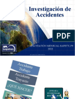 Capacitación Mensual Safety p03 - Investigación de Accidentes