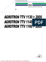 Deutz Fahr Agrotron TTV 1130 1145 1160 MTR 2000 Workshop Manual