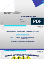 Comunicación I: 2023-1 Semestre: I Unidad: I Semana: 2