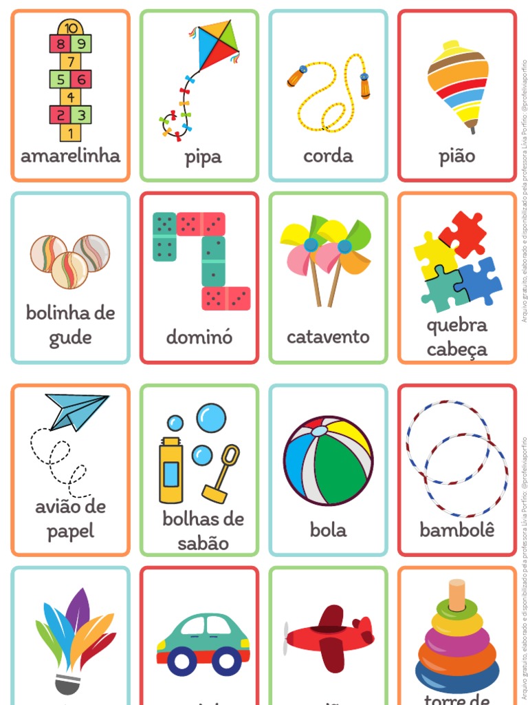 Brinquedos para Imprimir e Brincar | PDF
