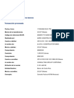 Comprobante Colsulting Group Corporacion Latinoamericana (Cancela Factura #3706 Renovacion de Contrato V3965894) 17 de Mayo 2022 AHRS