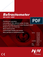 Refractometer RA 620 600
