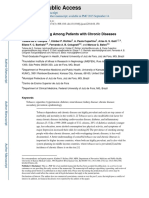 Cigarette Smoking Among Patients With Chronic Diseases