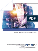 APSO Private Employment Agency Pack