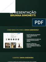Apresentação Brunna Simonetti