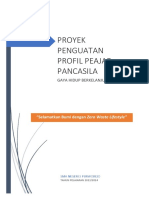 Modul p5 Gaya Hidup Berkelanjutan