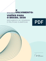 Clima e Desenvolvimento Visoes para o Brasil 2030 Documento de Cenario e Politicas Climaticas 15 Out 2021