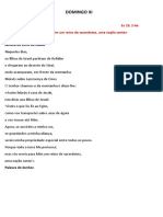 DOMINGO XI..... SÃ¡Bado e Domingo