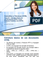 Conceitos e Técnicas HTML 3