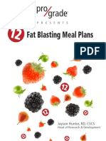 12 Fat Blasting Meal Plans July 2009 Signed Rebranded