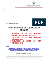 MEMORIA DESCRIPTIVA MODIFICACION 04 Rene (Reparado)