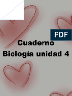 Cuaderno Biología Unidad 4