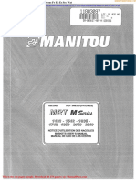 Manitou Mrt1432 2540 Baskets Instructions FR en Es Sec Wat