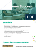 (Palestra) Customer Success