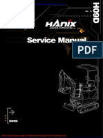 Hanix h09d Service Manual