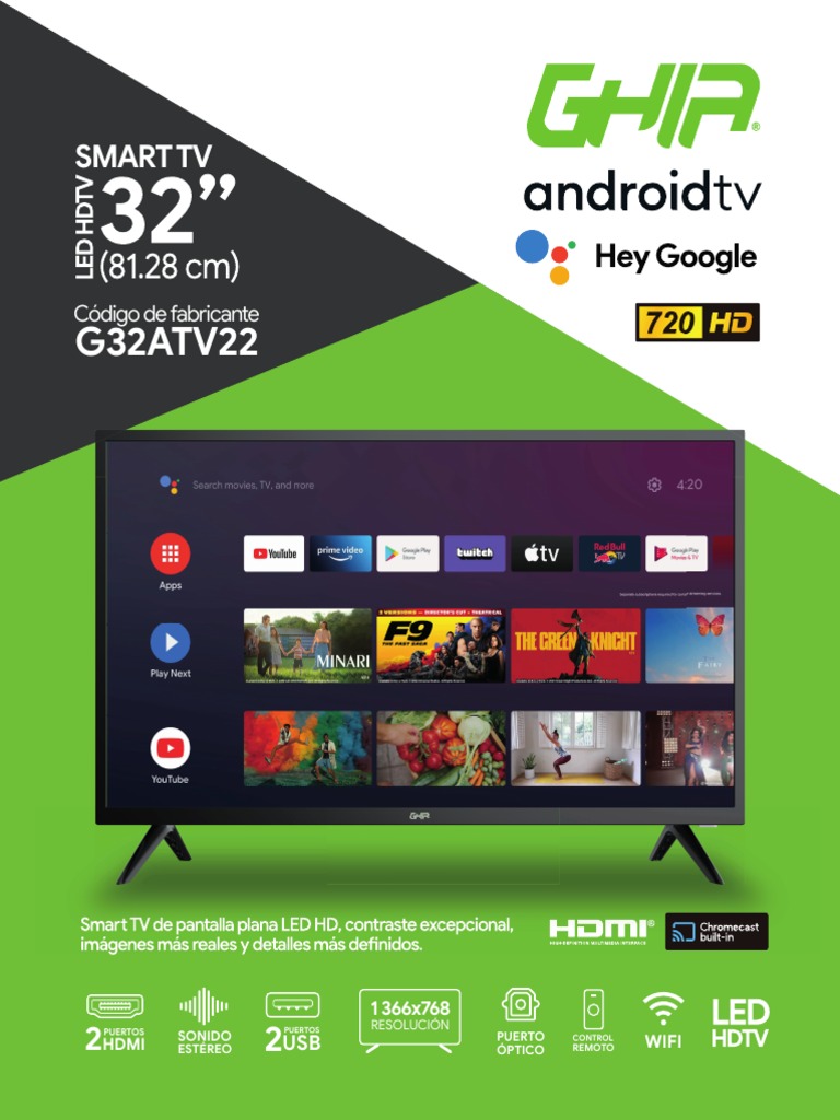 Manual De Smart Tv Ghia 40 Pulgadas informacionpublica.svet.gob.gt