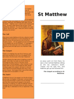 ST Matthew Handout