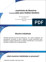 04 Procesamiento de Muestras Indubitadas para Análisis Genético