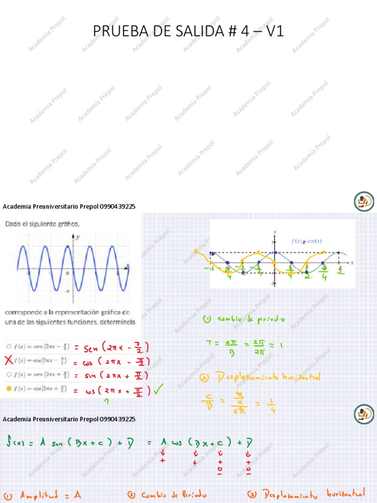 Academia Prepol: Prueba de Salida 4 | PDF