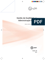 Gestão Da Qualidade Na Administração Pública - SERVIÇOS PÚBLICOS - IFMG