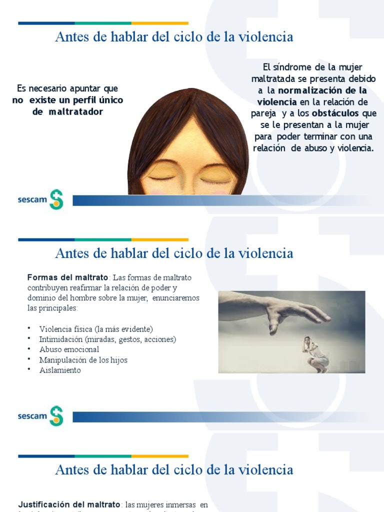 Sesion 2 Ciclo de Violencia | PDF | Violencia | Abuso infantil