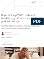 Hope For Long COVID Treatment Breakthrough After Study's 'Really Positive' Findings - UK News - Sky News