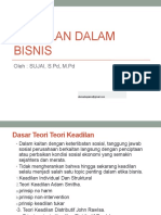 Keadilan Dalam Bisnis