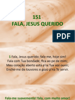 151 - Fala, Jesus Querido