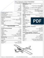 JPLogistics Cessna 152 Checklist v1.4