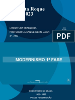 1 Fase Do Modernismo