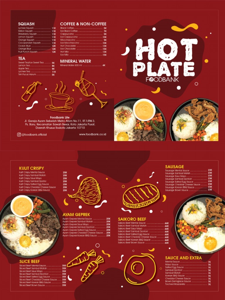 Buku Menu Hotplate | PDF