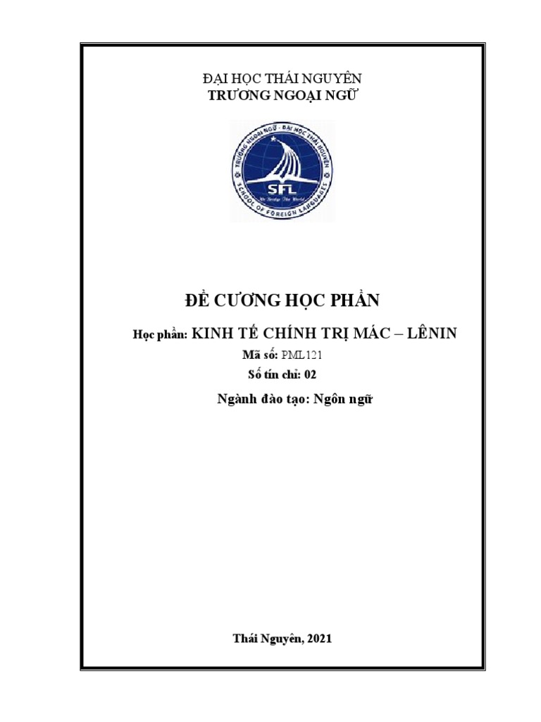Đề cương KTCT MÁC LÊNIN chuẩn Ngôn ngữ | PDF