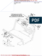 Cub Cadet Parts Manual For Model 466 4x4 Utility Vehicle Efi SN 1i029z and After