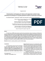 Determination and Mapping of Calcium and Magnesium Contents Using Geostatistical Techniques in Oil Palm Plantation Related To Basal Stem Rot Disease