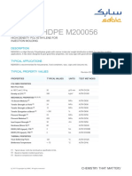 SABIC® HDPE M200056 (MFR 20 DG - Min 2.16 KG)