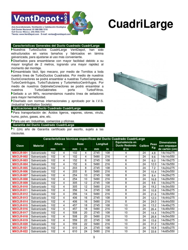 Ductos Cuadrados Para Aire Cuadrilarge Descargar Gratis Pdf Rieles