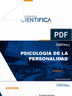Sesión 1 - Psicología de La Personalidad
