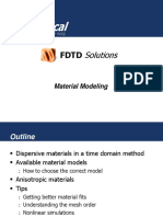 Lumerical FDTD - Material Modeling