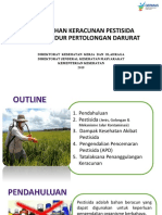 Pencegahan Keracunan Pestisida Dan Prosedur Pertolongan Darurat (Direktorat Kesehatan Masyarakat)