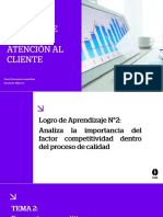 Calidad de Servicio Al Cliente - II