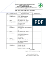 JADWAL JAGA LIBUR HARI RAYA IDUL FITRI Pacing