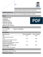 Resume - Chandan Kumar Nayak - Format2