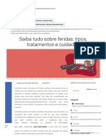 Saiba Tudo Sobre Feridas - Tipos, Tratamentos e Cuidados - Blog Do Foco Educação Profissional