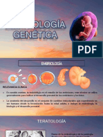 Embriología Genética Tema 1 y 2