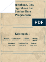 Pengetahuan, Ilmu Pengetahuan, Dan Sumber Ilmu Pengetahuan