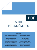 Práctica - Uso Del Potenciómetro